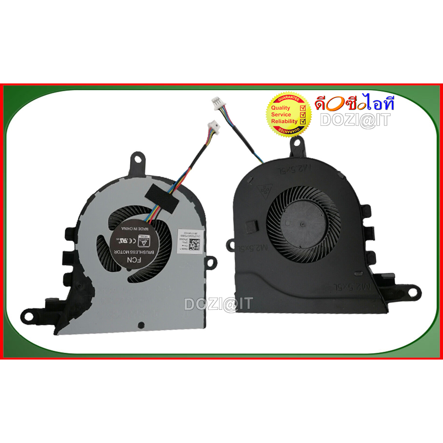 พัดลม •CPU Cooling fan for Dell Inspiron 3585 Laptop 0FX0M0 CN-0FX0M0