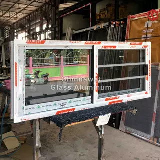 🏡 120x50หน้าต่างบานเลื่อนอลูมิเนียม🏡แบ่ง2ช่อง 🏡พร้อมส่ง🚚ค่าส่งถูก🏡,คุ้มค่าคุ้มราคา🏡