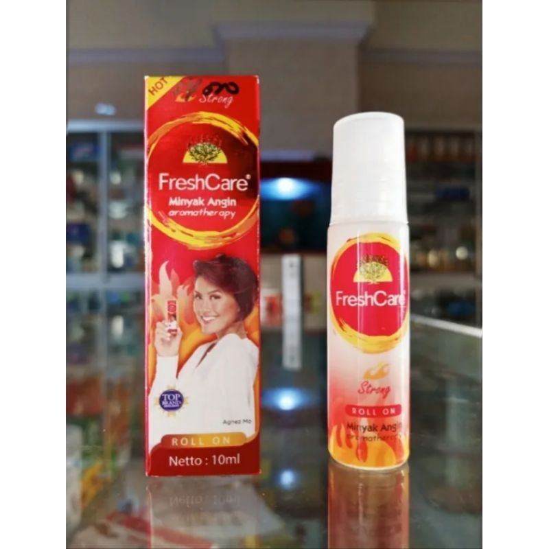 fresh care น้ำมันนวดอโรม่าสูตรร้อนผ่อนคลาย 10ml