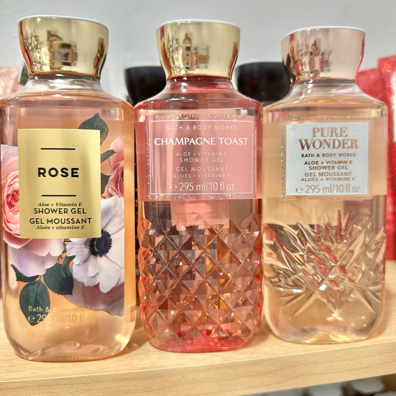 Bath and body works shower gel 295ml เจลอาบน้ำน้ำหอมกลิ่นหายาก ดับกลิ่นตัว หอม แท้100%