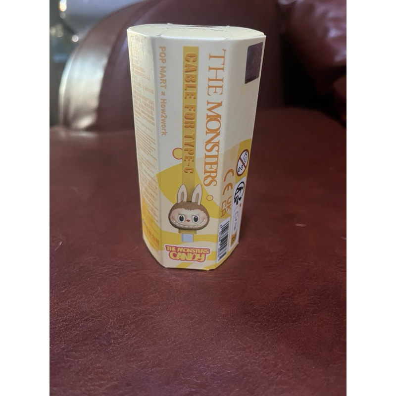 Popmart Labubu สายชาร์จ Type C สีแดง