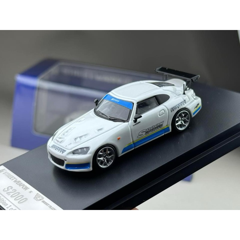 🔹Honda S2000 Spoon Scale 1:64 ยี่ห้อ Street Weapon