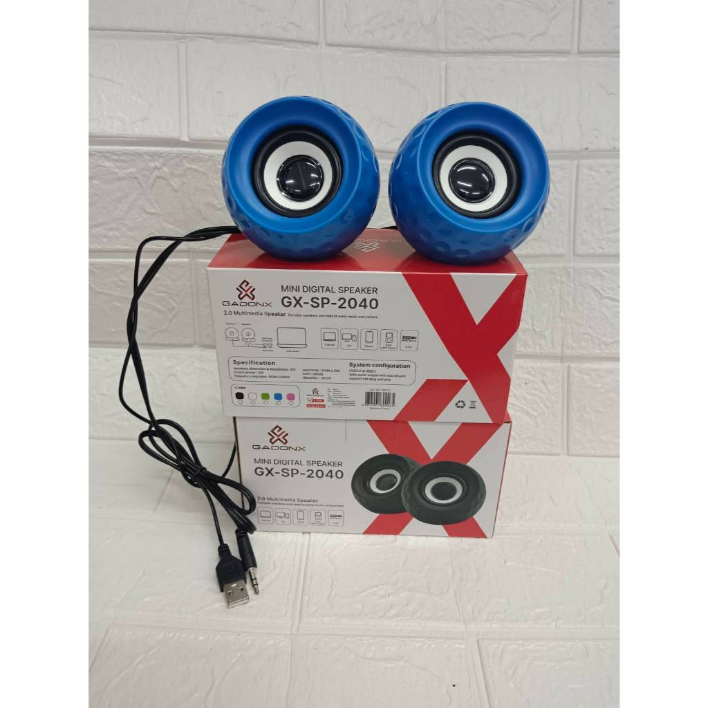 🛵🛵มีส่งด่วน🛵🛵ลำโพงคอม USB   GADONX  GX- SP-2040 - รูปที่ 5