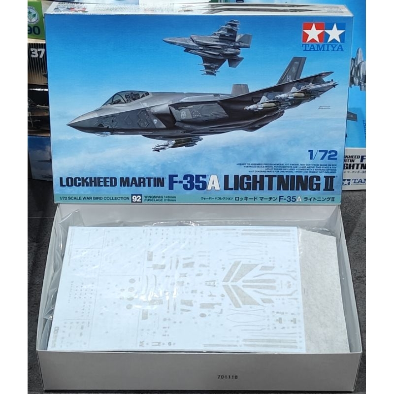 Tamiya 1/72 Lockheed Martin F-35A Lightning II
