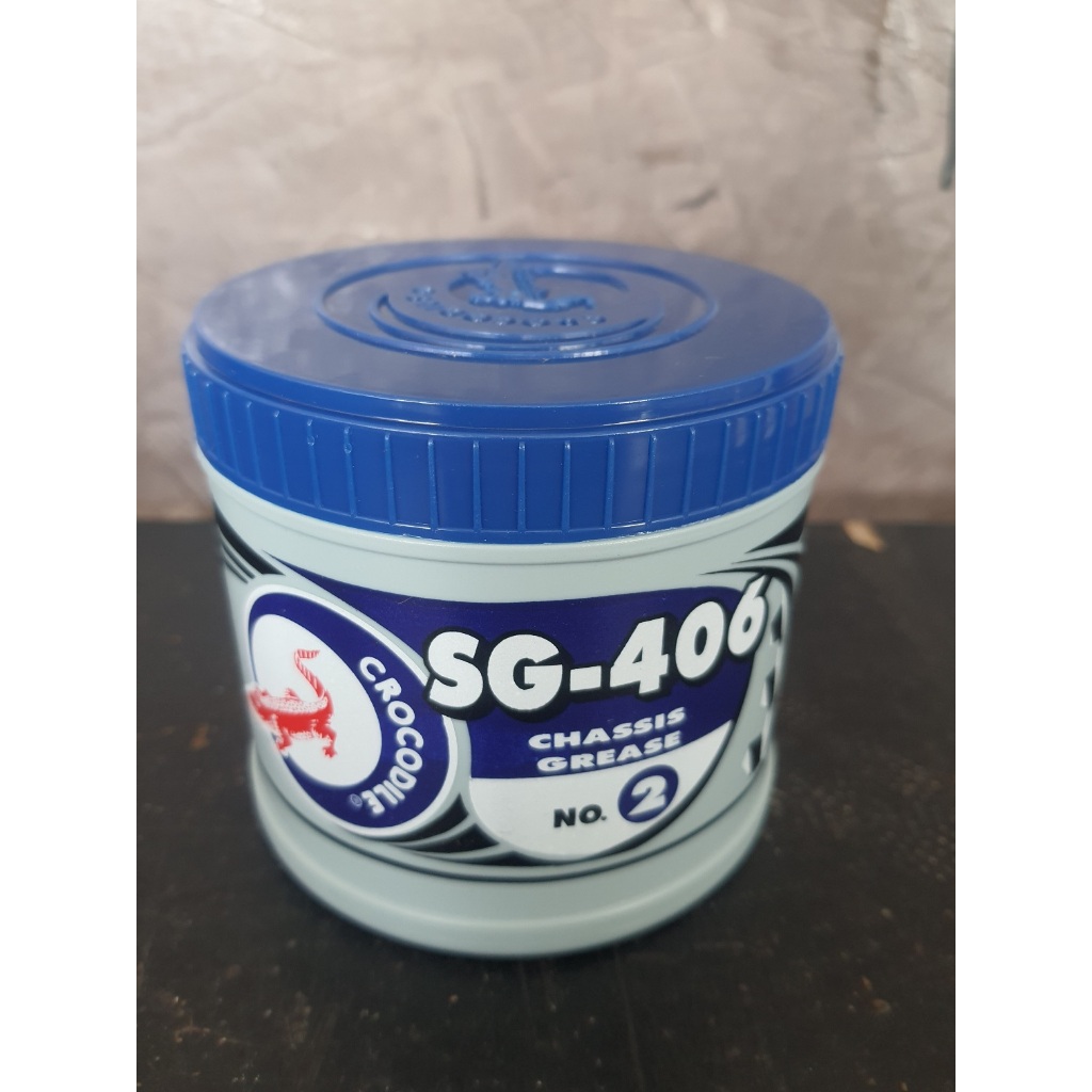 จาระบี ตราจระเข้ 406 No.2 ขนาด 0.5 กก. สีเขียว