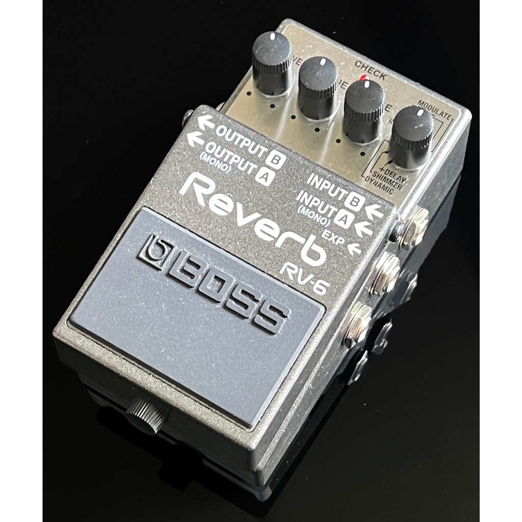 BOSS Boss RV-6 Digital Reverb เอฟเฟ็กต์กีตาร์ BOSS (มือสอง)