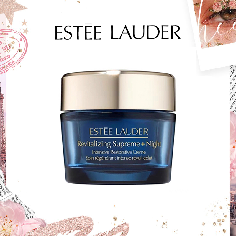 Estee Lauder Revitalizing Supreme+ Night Moisturizer Intensive Restorative Cream 50ml เอสเต ลอเดอร์ ซุพรีม+ ไนท์ครีม