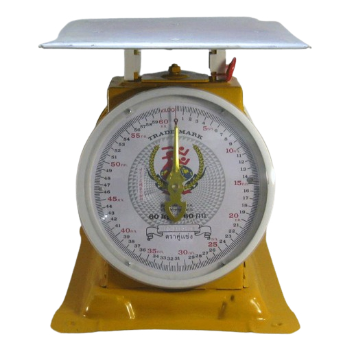ตราตุ๊กตาคู่ ตราชั่ง เครื่องชั่ง ขนาด 20 กก 35 กก. 60 กก. จานแบน ตราชั่ง กิโลชั่งสปริง ตุ๊กตาคู่ 60 กิโลกรัม คู่แข่ง - รูปที่ 7