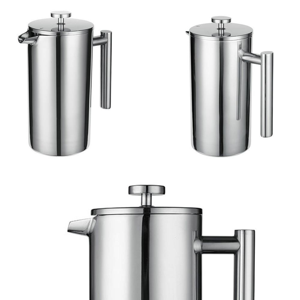 สินค้าพร้อมส่ง ✔ กาชงกาแฟ เหยือกชงกาแฟ 350/800/1000ml เครื่องชงชาสแตนเลส french press pot รูปที่ 8