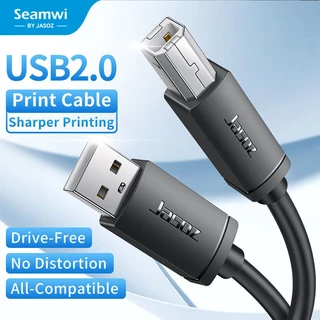 Seamwi USB A to USB B สายต่อปริ้นเตอร์ USB Printer Cable สําหรับเครื่องพิมพ์ Hp Canon Epson0.5-10m