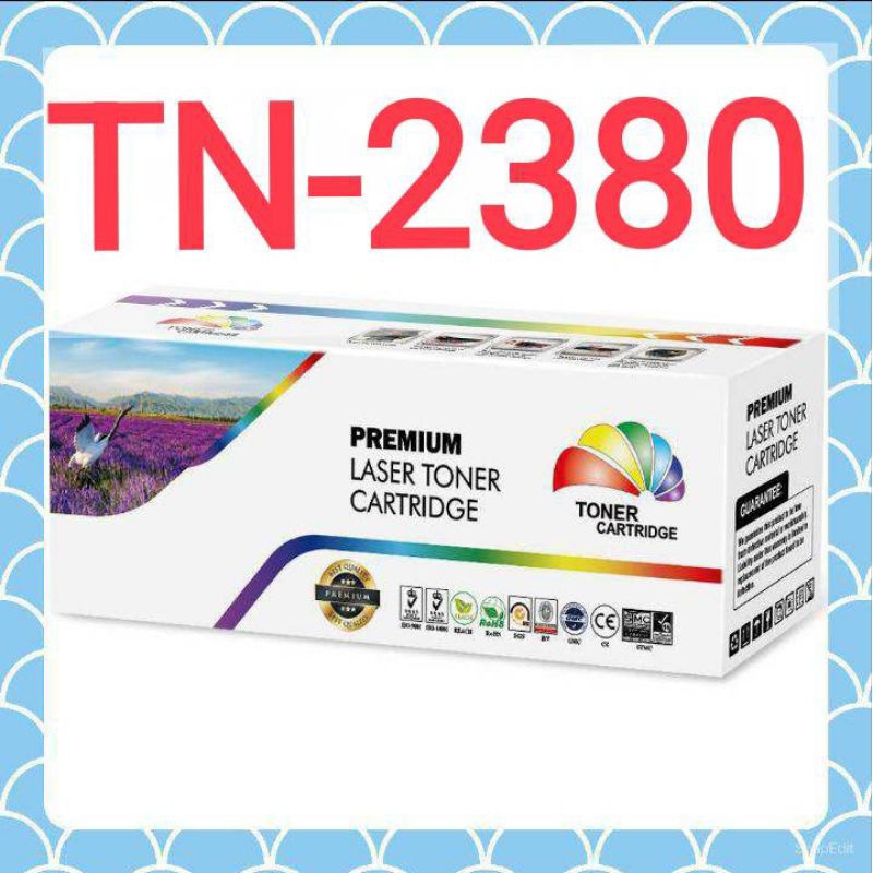 (แพ็ค 20 กล่อง ) หมึกเลเซอร์ ตลับเทียบเท่า TN-2380/TN-2360 แพ็ค 20 กล่อง