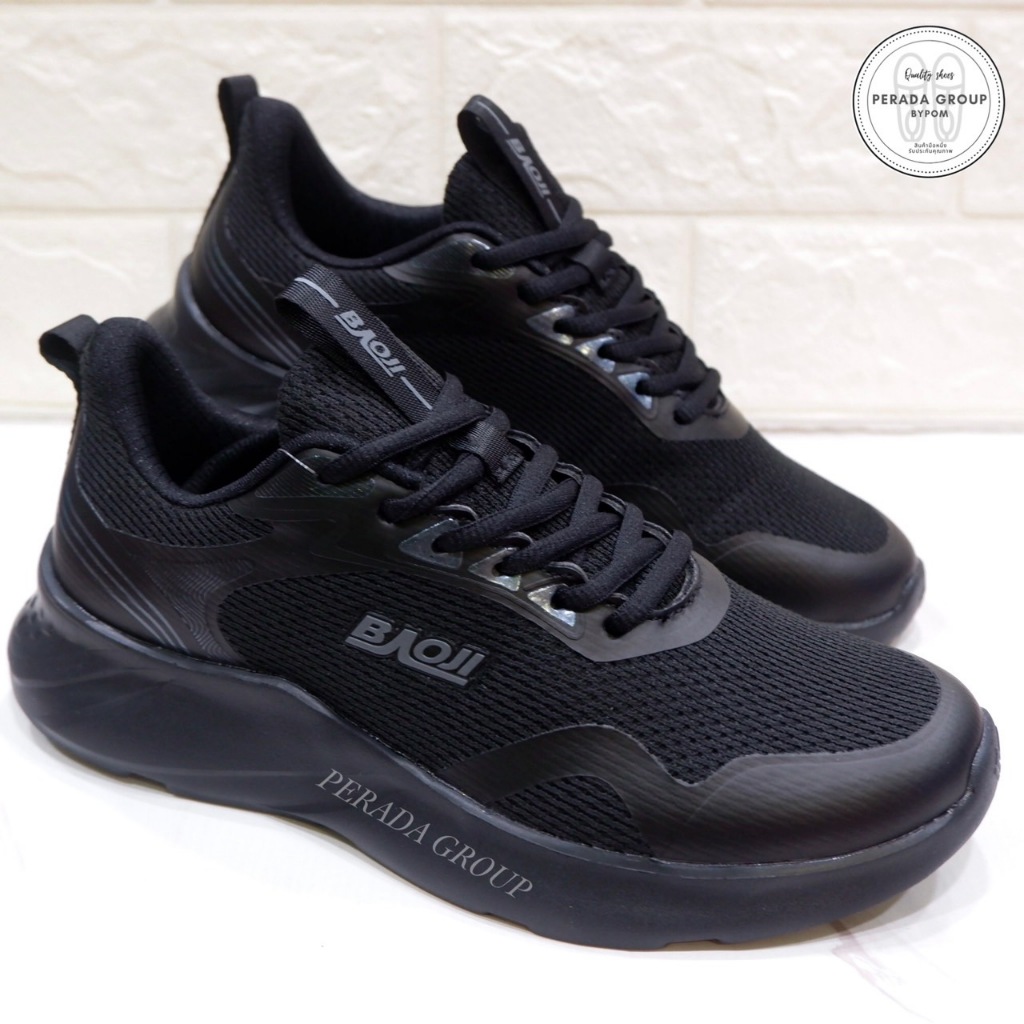 Baoji แท้💯% รองเท้าผ้าใบ พื้นสูง 4 เซน รุ่น BJW1083 ไซส์ 37-41