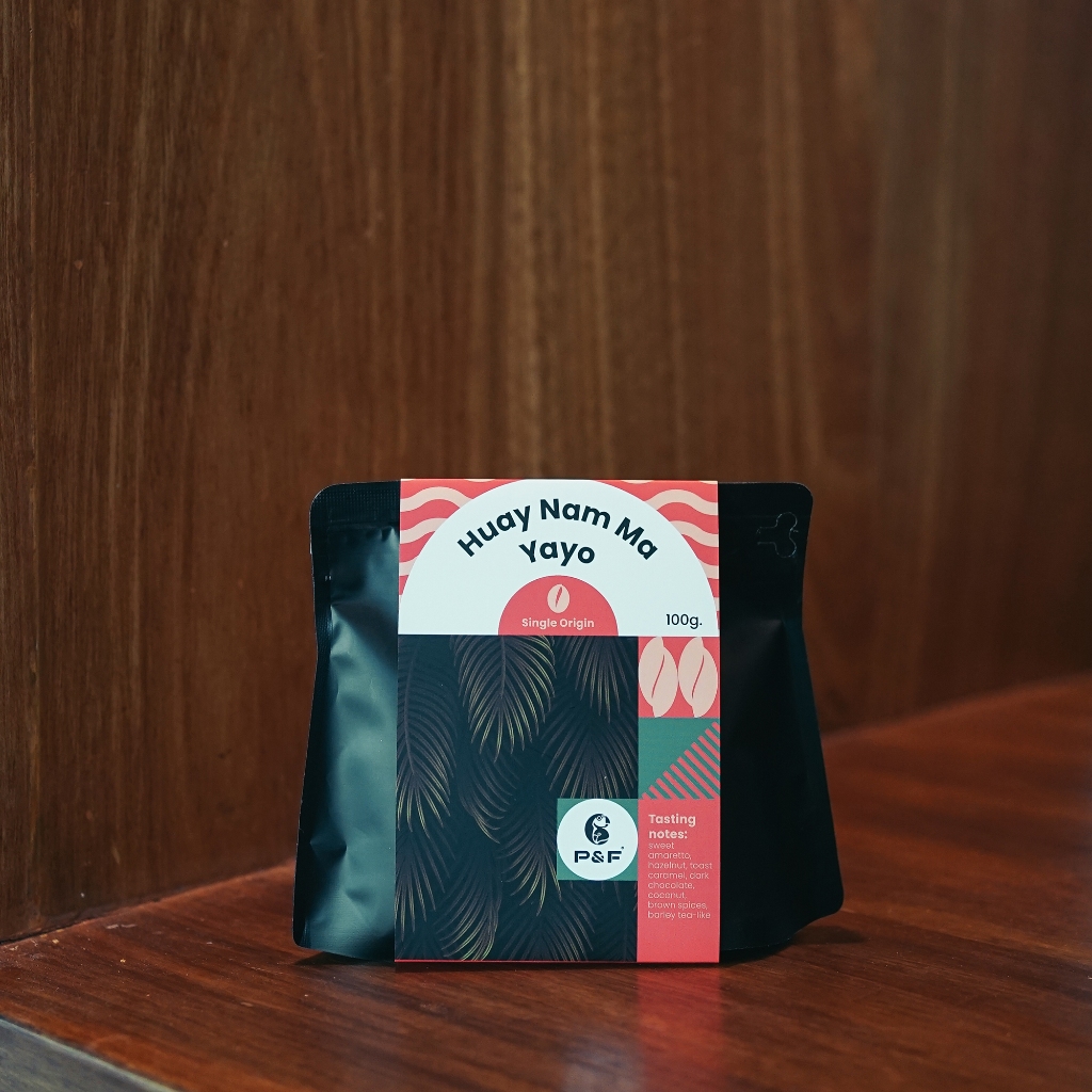 Huay Nam Ma Yayo – Fine Robusta ห้วยน้ำมา(Natural Process) 100g เมล็ดกาแฟคั่วSingle Origin(คั่วอ่อน)