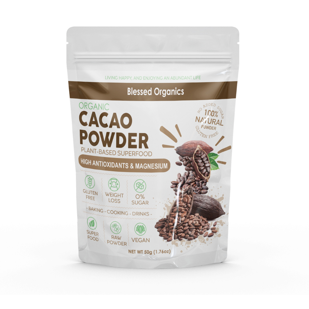 ผงคาเคา สกัดเย็น Cacao ออแกนิค100% ไอเทมเด็ดของ สายคีโต