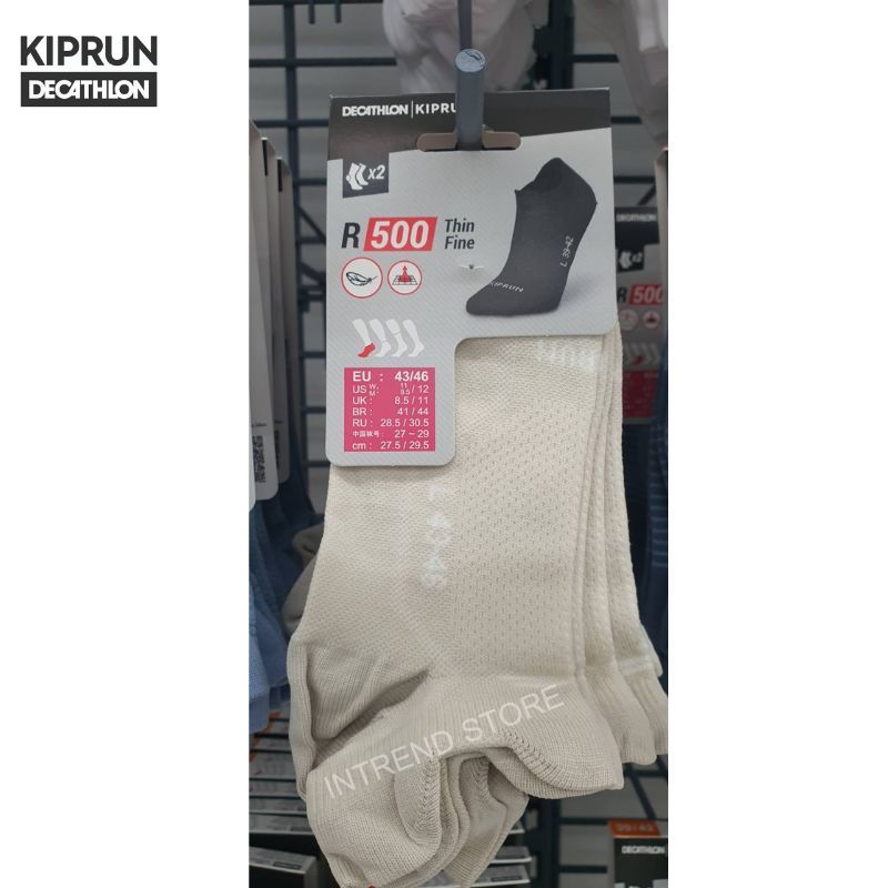 ถุงเท้าวิ่งข้อสั้น รุ่น RUN 500 (แพ็ค 2 คู่) – เนื้อผ้าบาง ระบายอากาศดี สำหรับการวิ่งทุกระยะ - รูปที่ 5