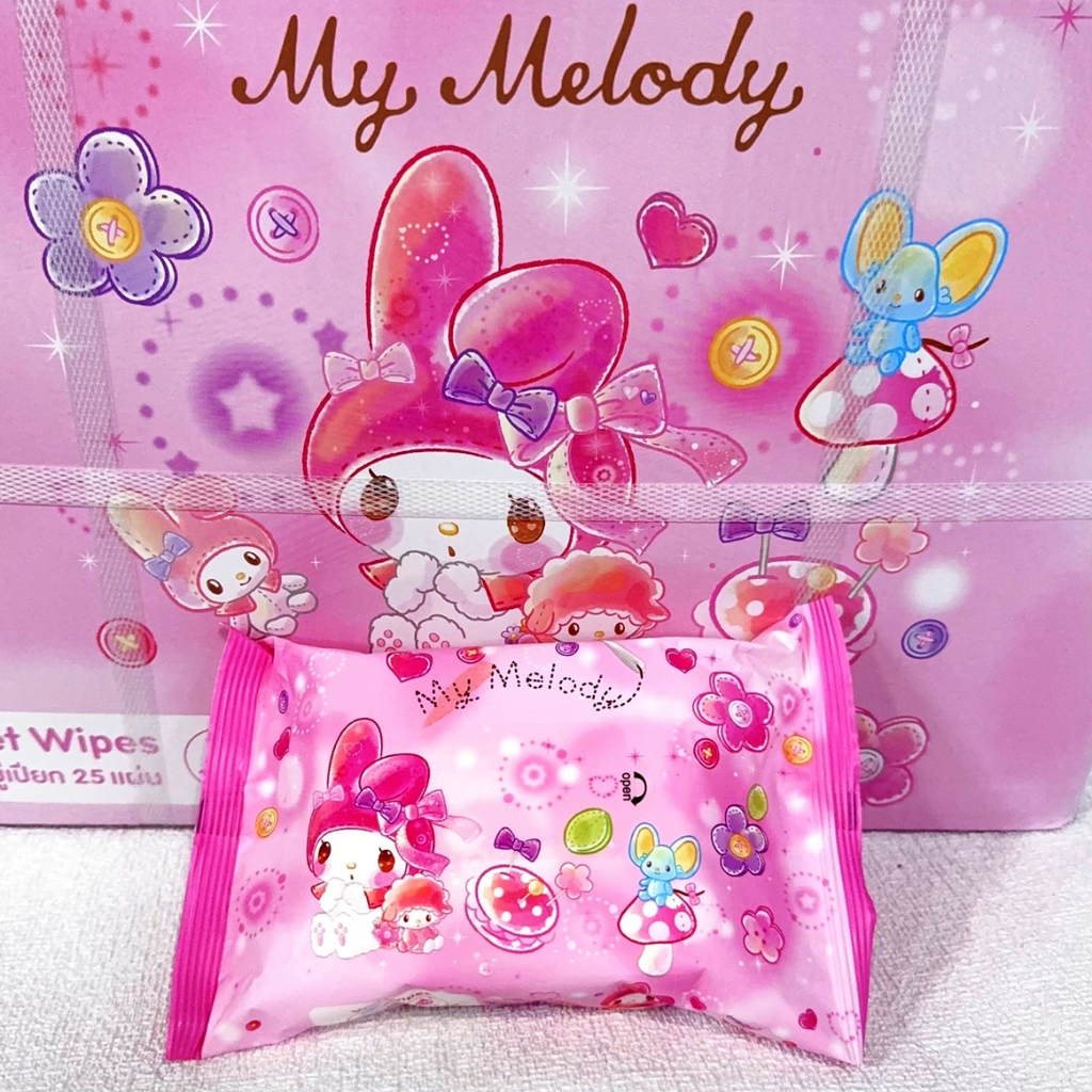 กระดาษทิชชู่เปียก ซานริโอ้ ถูกมาก ทิชชู่เปียก Sanrio ถูก Sale แบบลัง