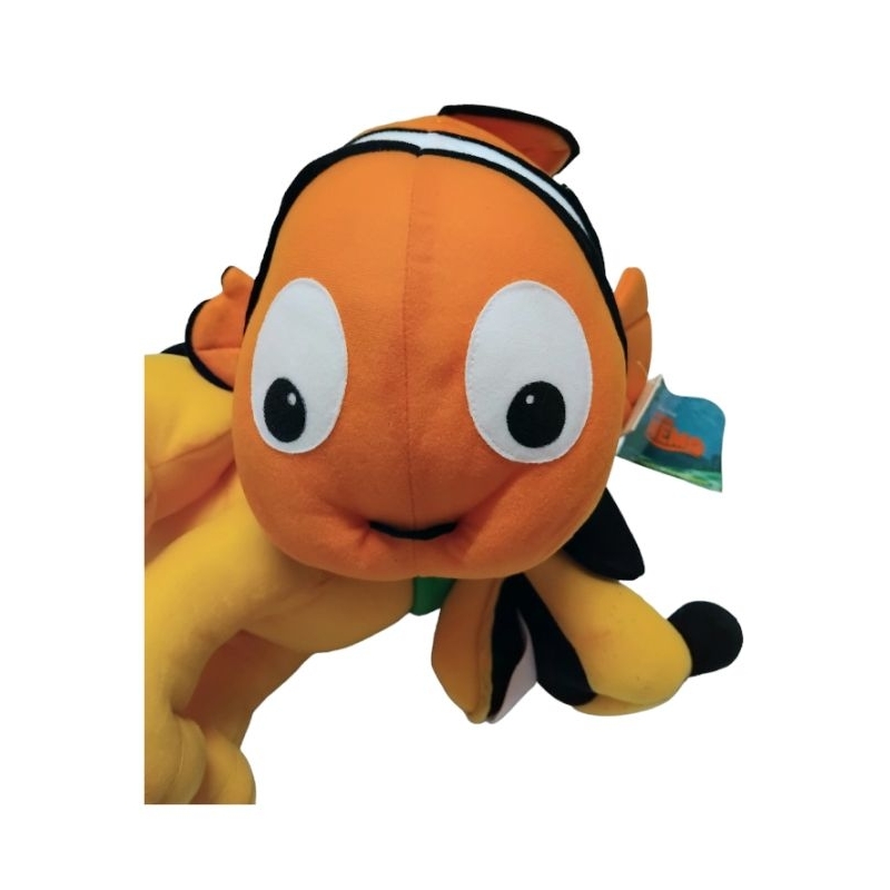 ตุ๊กตา Disney  ตุ๊กตาปลานีโม ตุ๊กตาน้องหมาพลูโต ของเล่นเด็ก  Finding Nemo Disney baby ป้ายห้อย