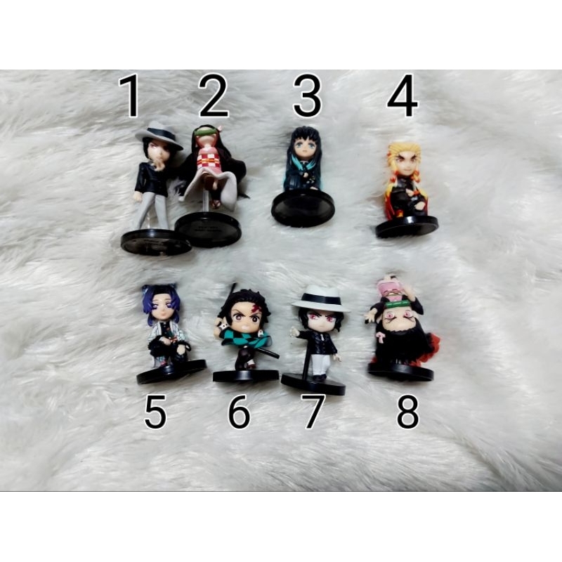 (ของแท้ มือ 2 ไม่มีกล่อง) WCF / Adverge Motion Figure Kimetsu No Yaiba nezuko muijiro muzan rengoku 