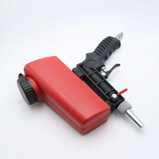 1 ชิ้นปรับปืนพ่นทราย 90psi แบบพกพา mini แรงโน้มถ่วงพ่นทรายเครื่อง