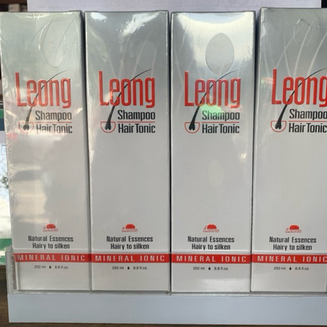 (แท้)แชมพูลีออง 250 ml #ลดผมร่วง #ลดผมมัน #ลดอาการคัน #Leong shampoo
