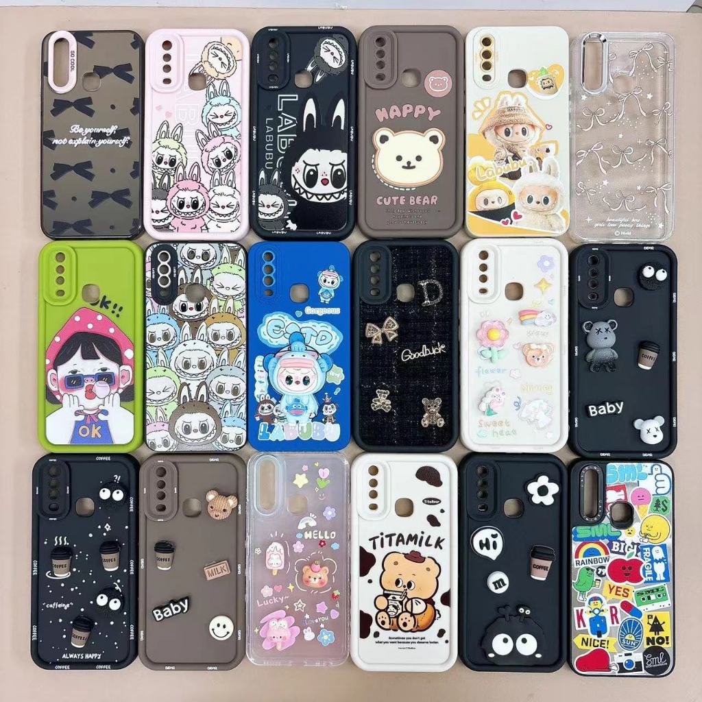เคส ลายการ์ตูน น่ารัก สำหรับ Vivo Y12-Y15-Y17  วีโว้วาย 17 case สำหรับ VivoY17