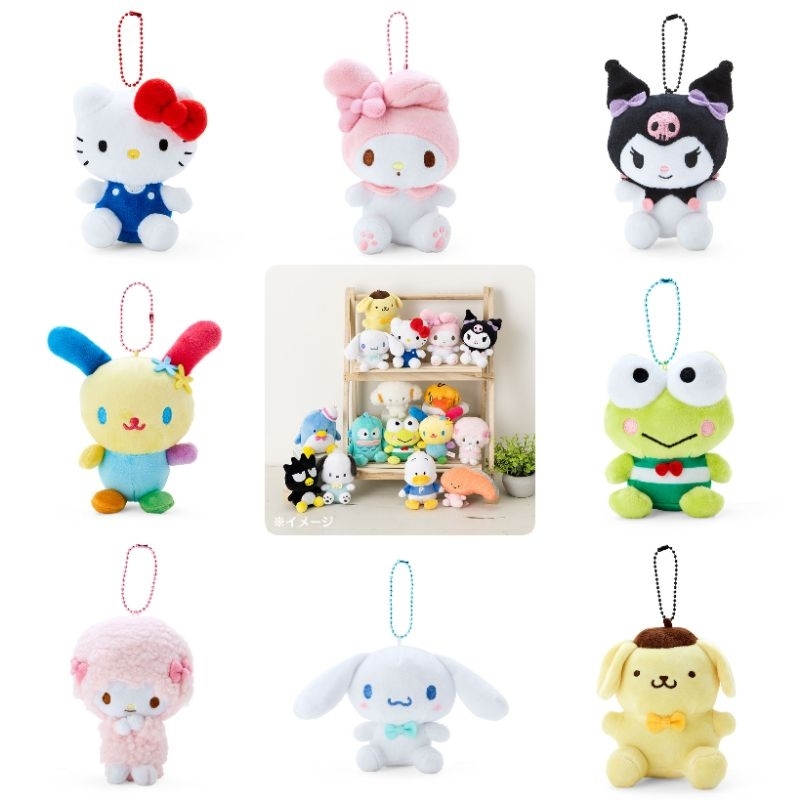 พวงกุญแจโซ่ไข่ปลา Sanrio นำเข้าจากญี่ปุ่นแท้