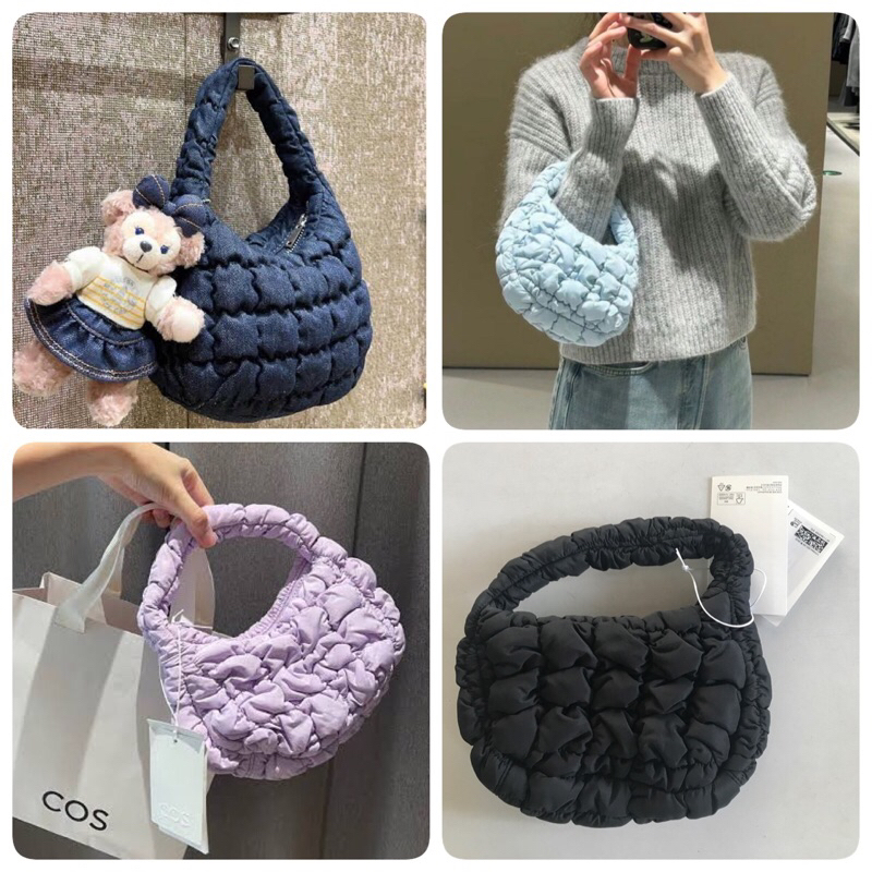 พร้อมส่ง * กระเป๋า Cos Quilted Micro Bag ของแท้ 100%