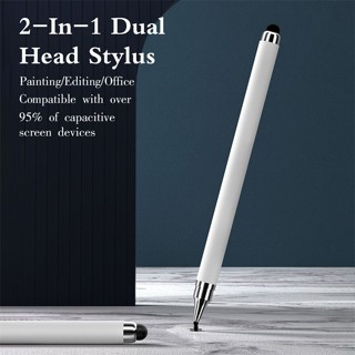 2 in 1 Stylus Pen 2หัว ปากกาสไตลัส สัมผัสหน้าจอ สําหรับแท็บเ…