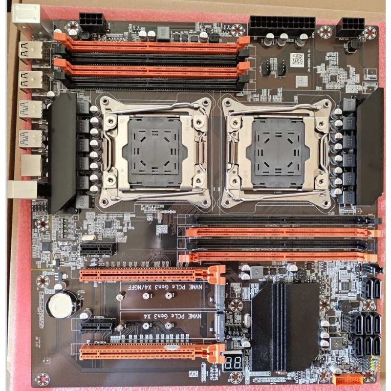 x99 mainboard  dual 2011-3 DDR4 ecc