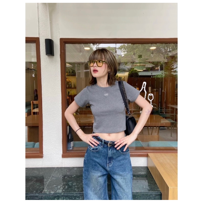 Geschwisters"GWT Baby tee"ขายแล้ว❌❌