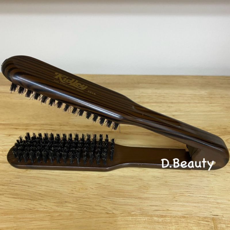 Kidley แปรงหนีบผม หวีหนีบผม ทนความร้อน แข๊งแรง ใช้เป็นตัวช่วยการหนีบผม