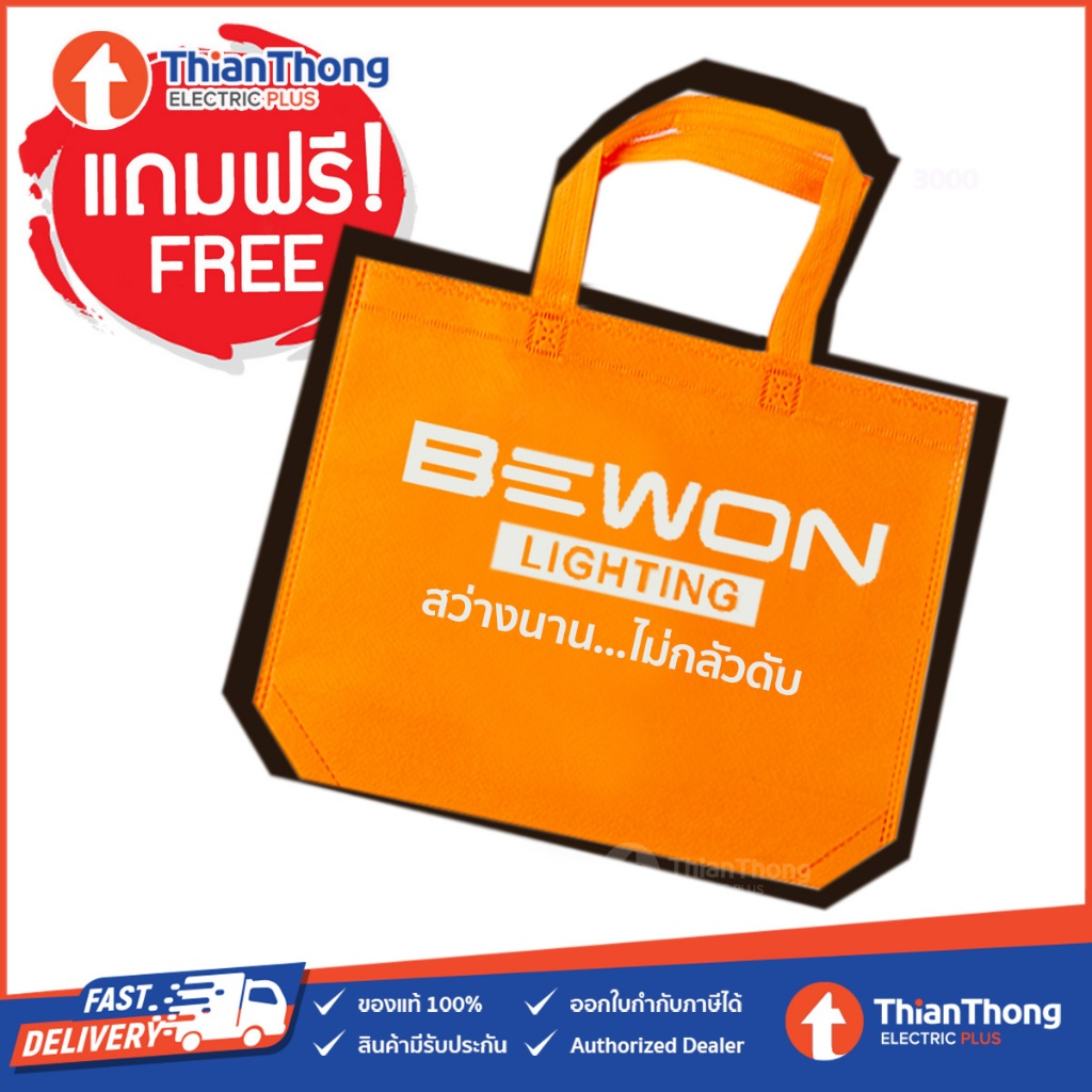 (ของแถม) Bewon กระเป๋าผ้า ถุงผ้าสปันบอนด์ ขนาด 12x17 นิ้ว