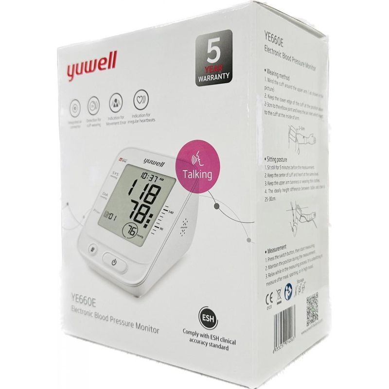 เครื่องวัดความดันYUWELL YE660E L CUFF  5882