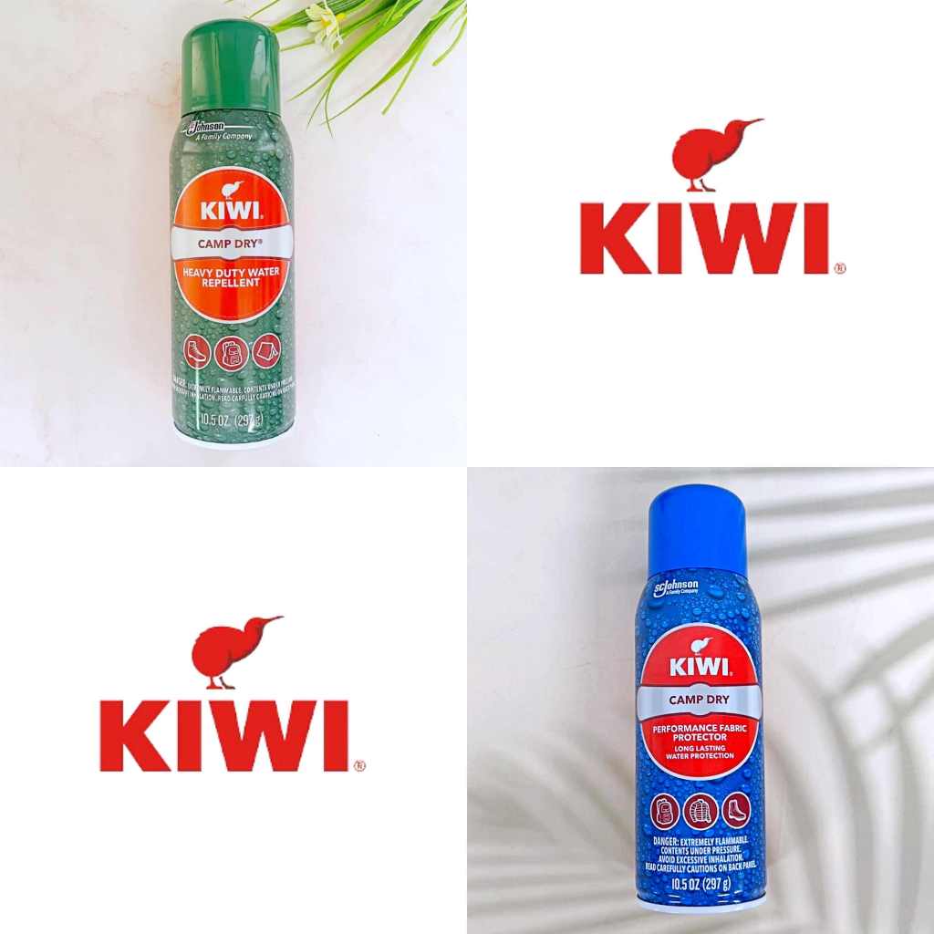 [KIWI®] Camp Dry Spray 10.5 Oz กีวี สเปรย์กันน้ำ เหมาะสำหรับอุปกรณ์กลางแจ้ง เคลือบกันเปียก