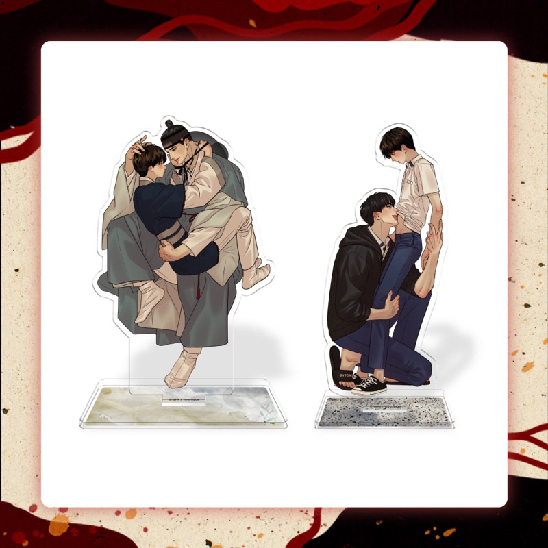 พร้อมส่ง - Toonique x Byeonduck - Painter of the night - ท่านซึงโฮ น้องนากยอม cafe 2024
