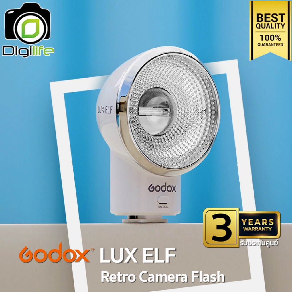 Godox Flash Lux ELF - Retro Camera Flash ( Manual )- รับประกันศูนย์ Godox Thailand 3ปี / Digilife