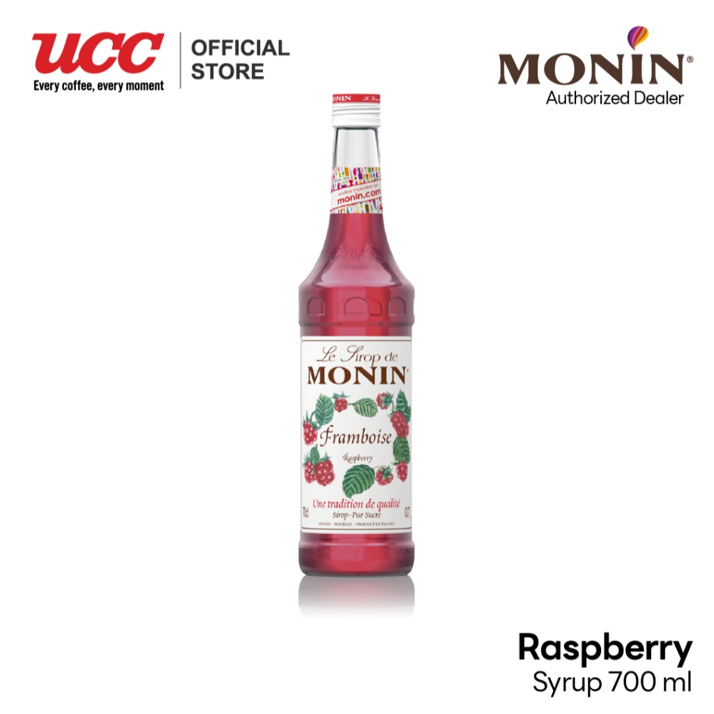 MONIN Raspberry Syrup น้ำเชื่อมกลิ่นราสเบอร์รี่ 700ml.