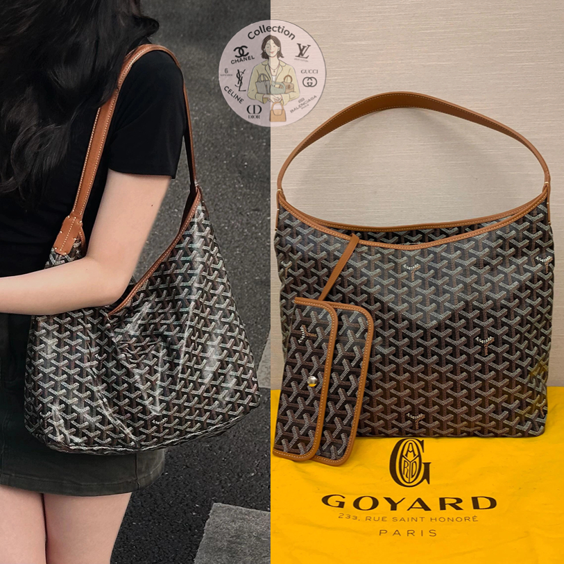 💯ของแท้ Goyard Bohème Hobo bag handbag Shopping Bag กระเป๋าสะพายข้างผู้หญิง