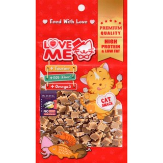 LOVEME ขนมสำหรับน้องแมวรูปปลารส 