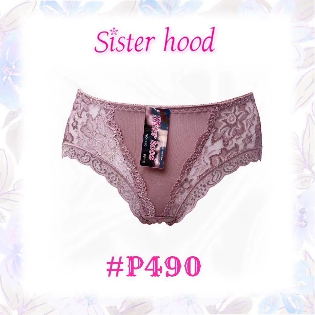 กางเกงใน ขอบผ้าลูกไม้ sisterhood 490