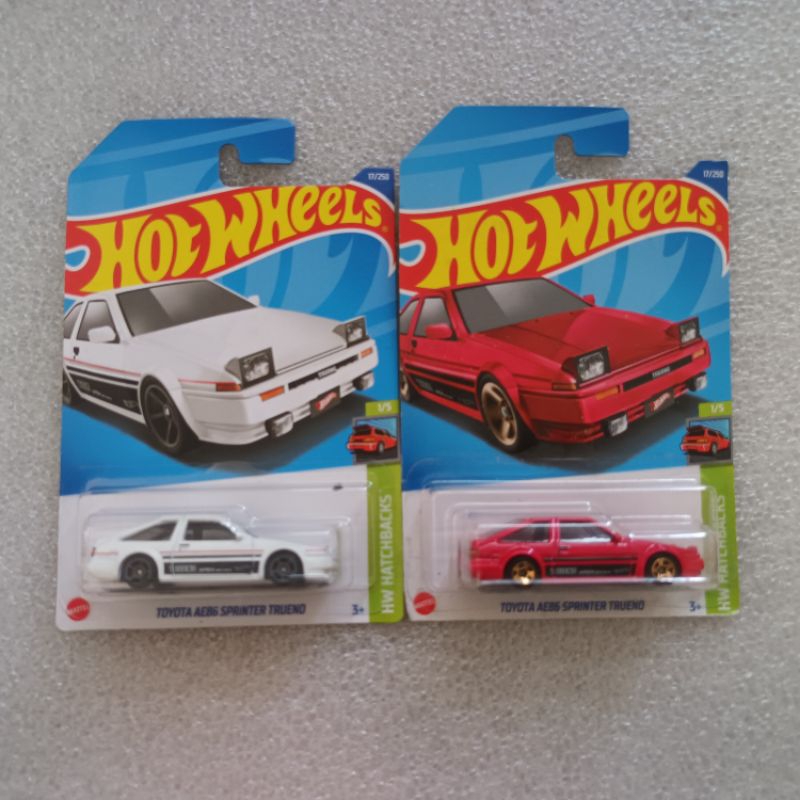 Hotwheels toyota ae86 sprinter trueno