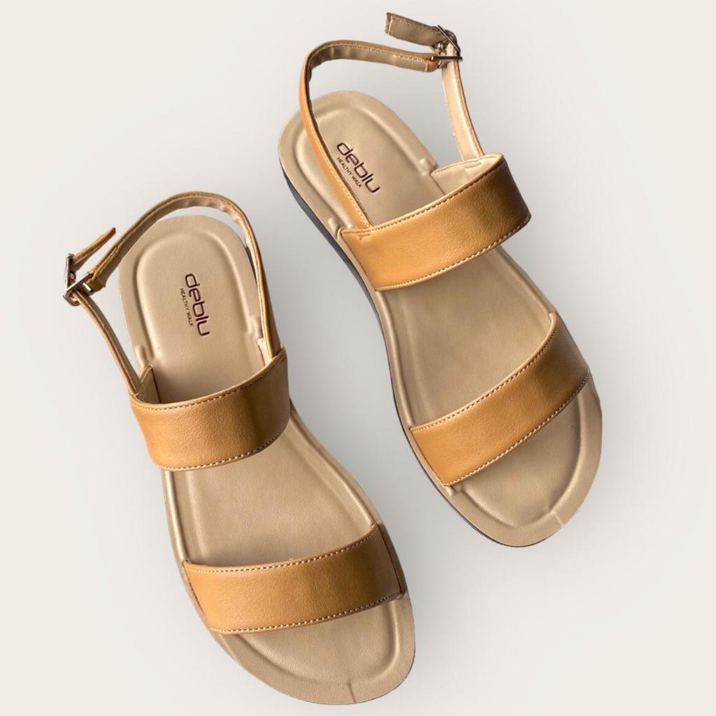 รองเท้าเพื่อสุขภาพ ทรงใหญ่ทรงกว้าง Deblu L5004S รัดส้น 2 ตอน (10/4) (Size 40-44)  งานกล่อง  มีถุงผ้า