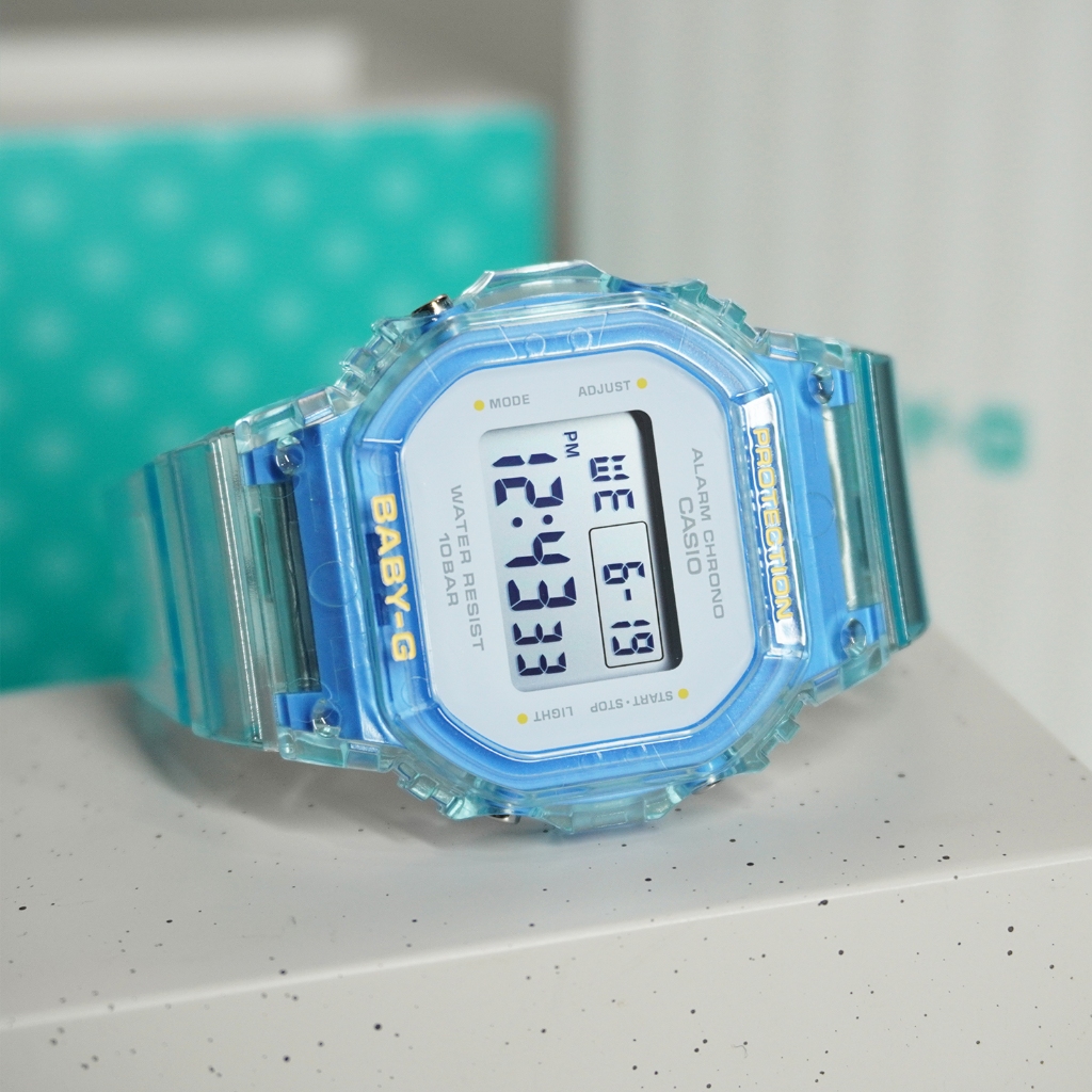 Casio Baby-G นาฬิกาข้อมือผู้หญิง สายเรซิน รุ่น BGD-565SJ(BGD-565SJ-9,BGD-565SJ-7,BGD-565SJ-2)