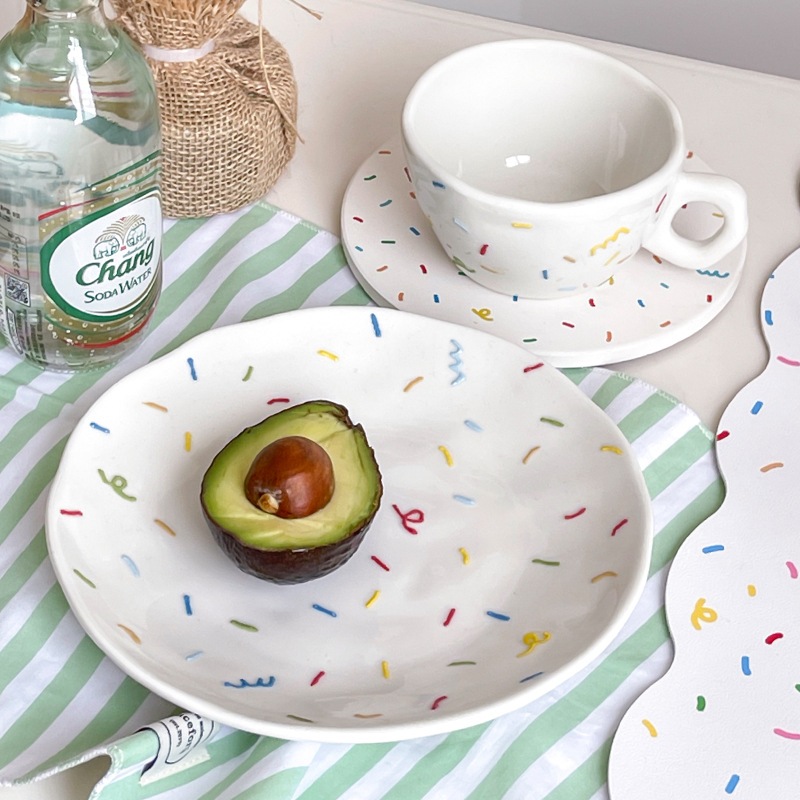 (พร้อมส่ง) ถ้วย จาน ชาม สไตล์เกาหลีน่ารัก