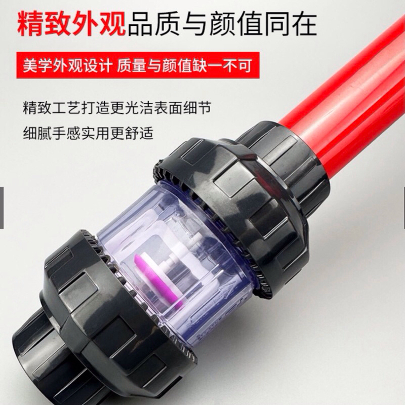 TY เช็กวาล์วกันน้ำย้อนGrey/Clear (แบบใส) สามารถมองเห็นไส้ข้างใน Check Valve ได้