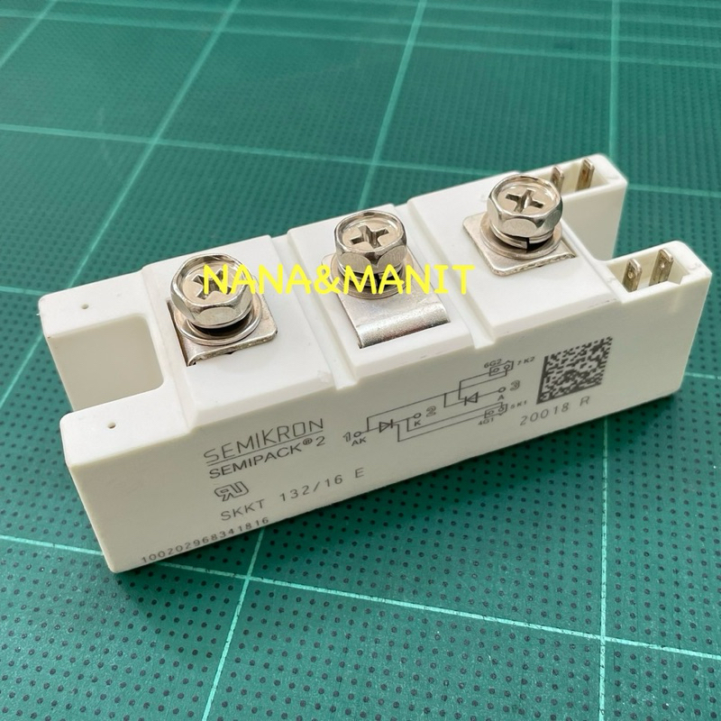 SKKT132/16E SCR MODULE 132A 1600V สินค้า พร้อมส่งในไทย
