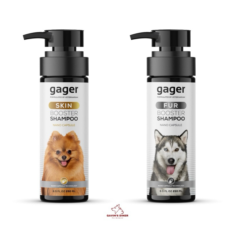 Gager แชมพูสุนัขสูตร Nano Biotech สะอาดล้ำลึก กลิ่นหอมติดทนยาวนาน