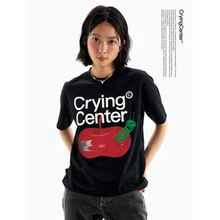 CryingCenter เสื้อยืดคอกลม Apple Killer T-Shirt