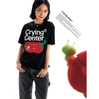 CryingCenter เสื้อยืดคอกลม Apple Killer T-Shirt