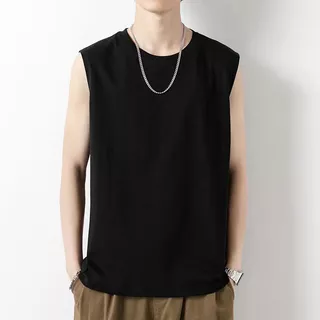 พร้อมส่งเสื้อยืดแขนกุด เสื้อยืดลำลองเหมาะใส่ออกกำลังกาย แฟชั่นฤดูร้อง สำหรับชายและหญิง